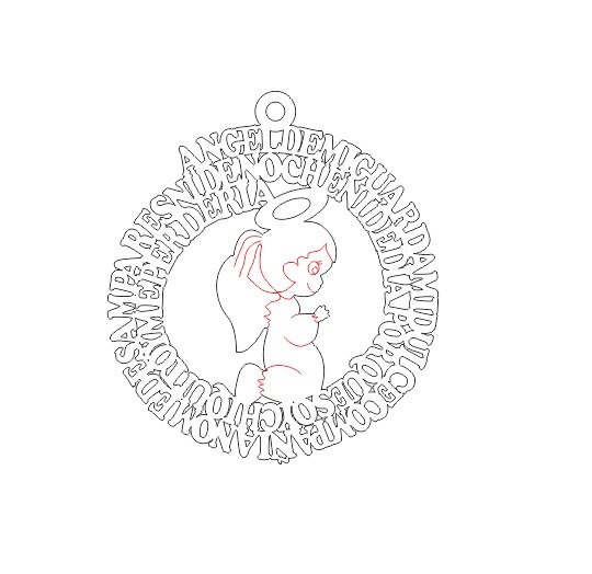 LLAVERO ANGEL 3
