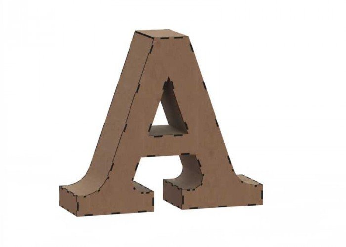 ABECEDARIO 3D FLEX 20 CMS ALTURA