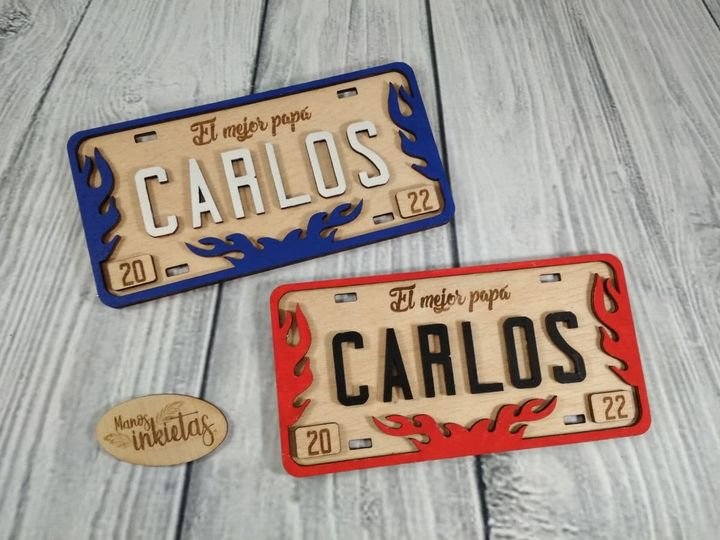 PLACA SUPER PAPÁ