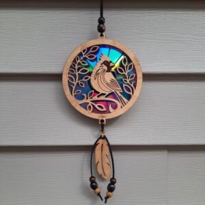 Cardinal Suncatcher (Reutilización de DVD)
