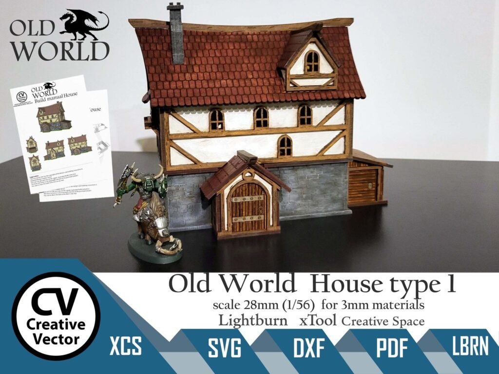 Casa del Viejo Mundo Tipo 1 (Medieval)