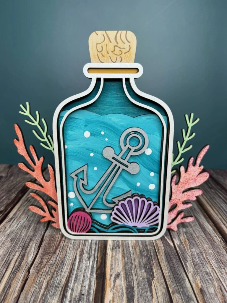Paquete SVG de Botellas de Mar