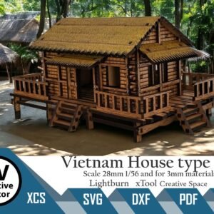 Casa de Vietnam Tipo 2 (Proyecto Láser)