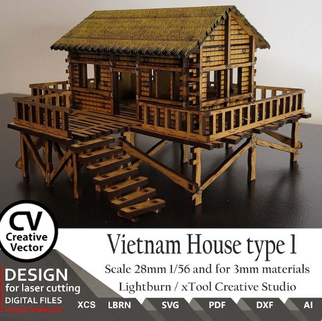Casa de Vietnam Tipo 1 (Miniatura)